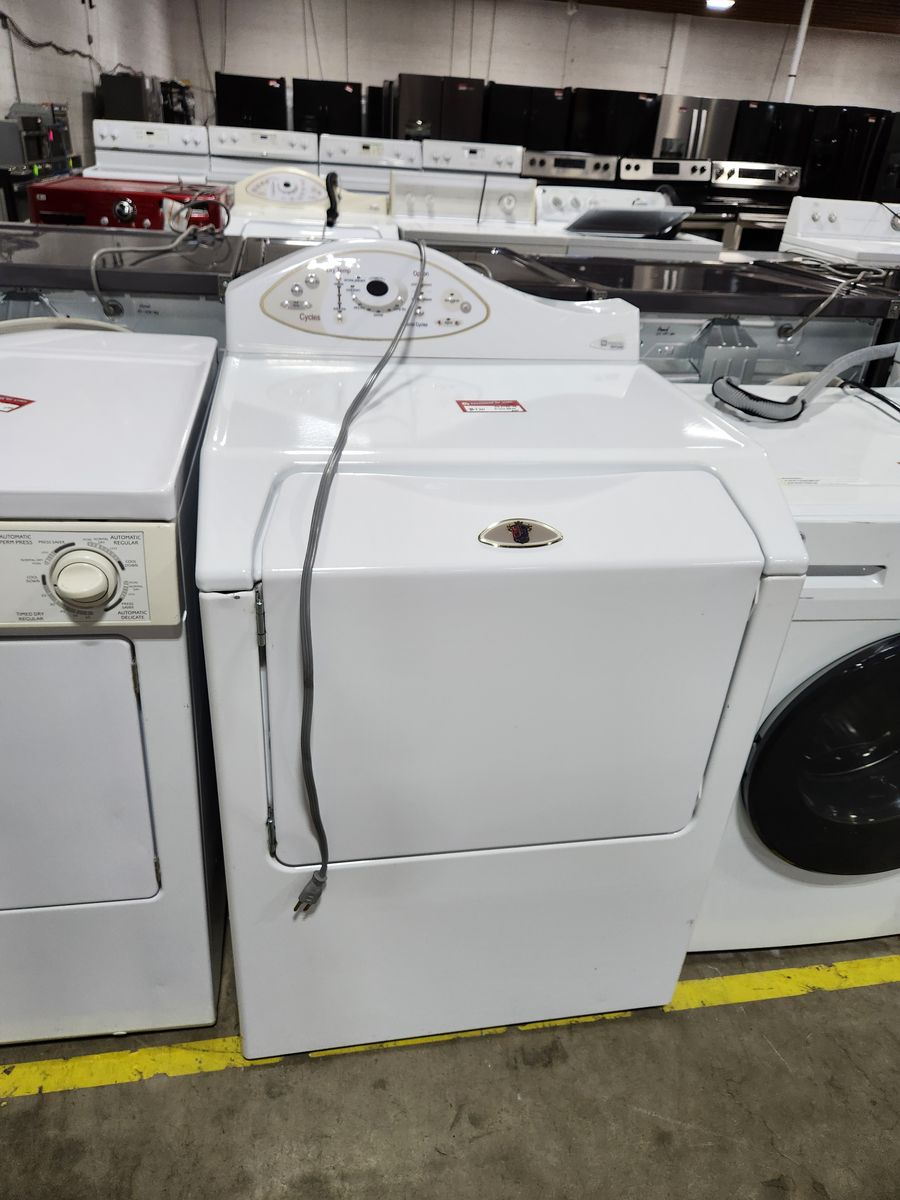 Maytag White Top-Load Gas Dryer - Used, Good Condition