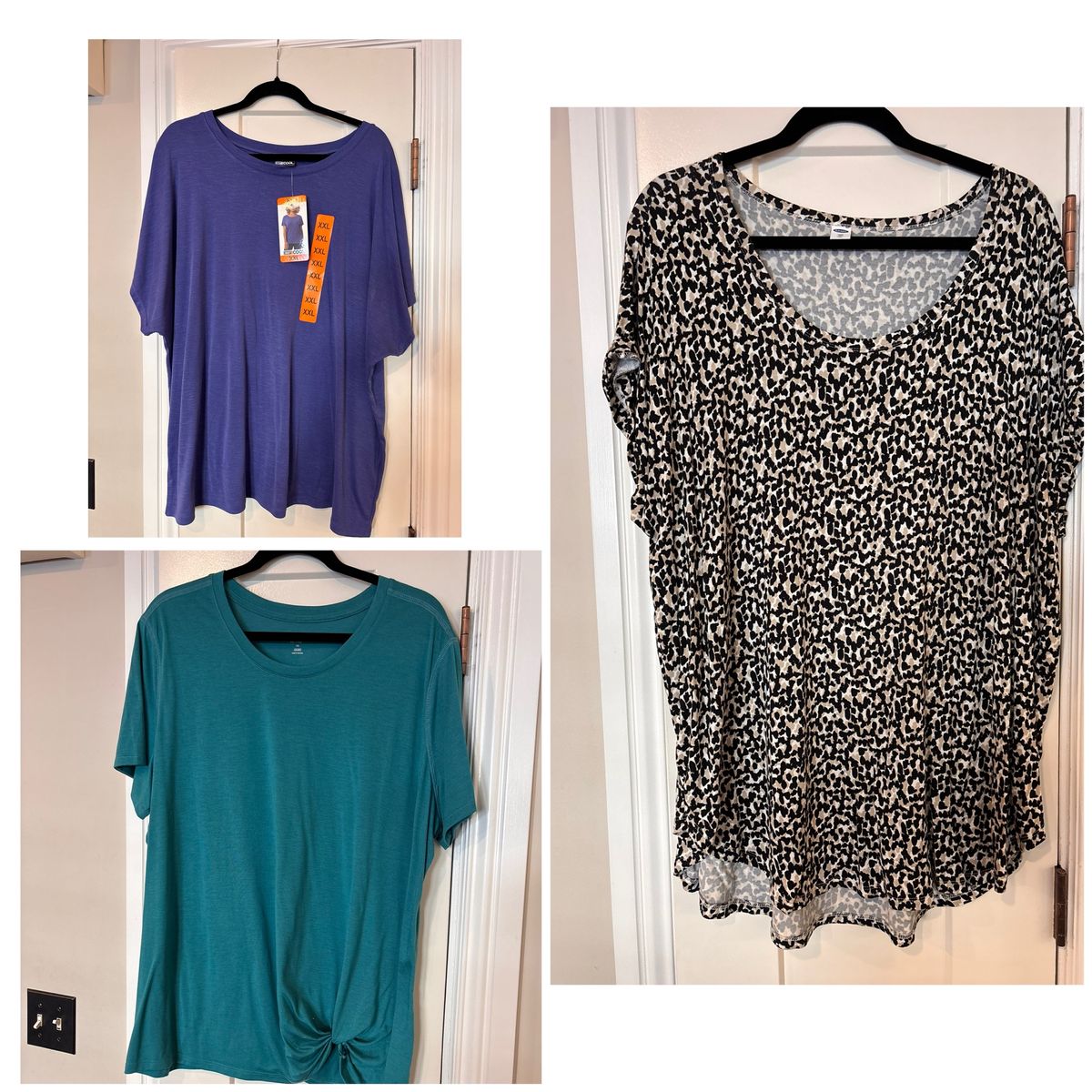 Women’s XXL Tops Longer/Tunic Length $5 each
