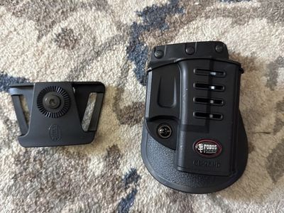 Holster, paddle & Belt option