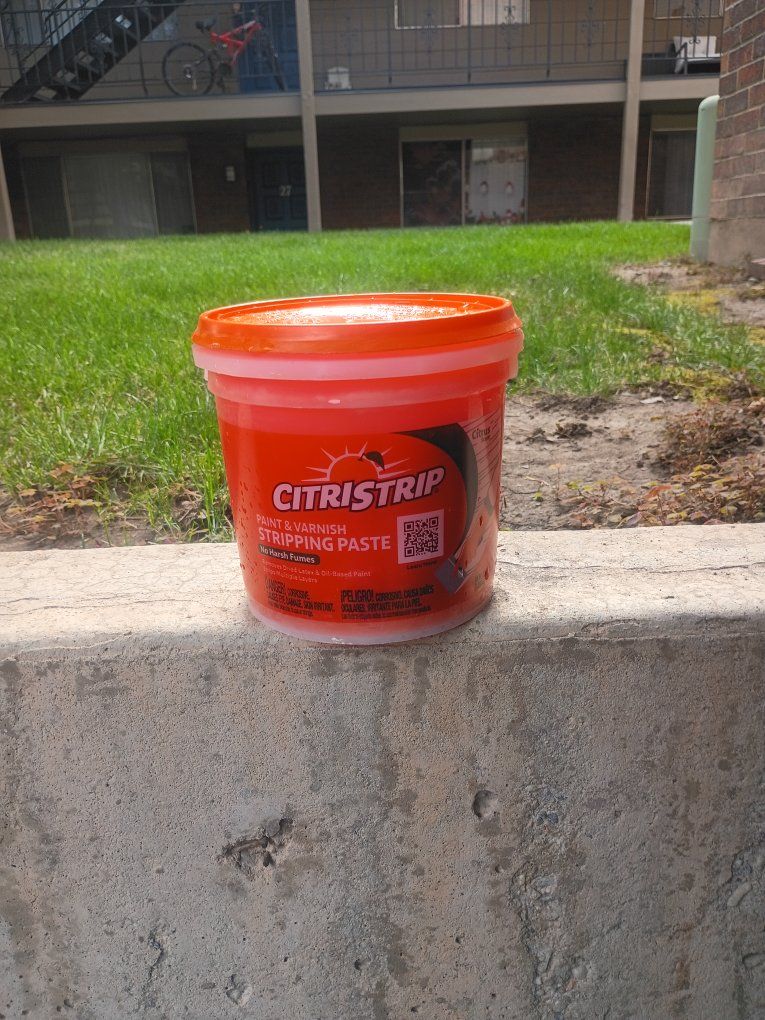 Citristrip Paint & Varnish Stripping Paste - 1/2 Gallon - No Harsh Fumes