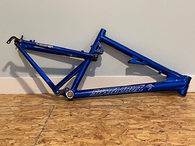 Santa Cruz Blur 4X frame blue medium DJ 4 cross