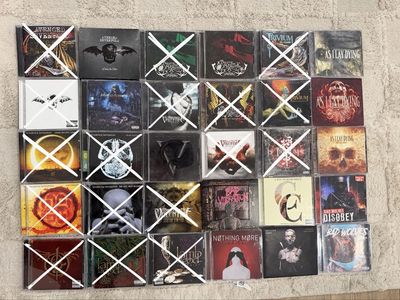 Heavy Metal, Metalcore, Emo CDs lotT