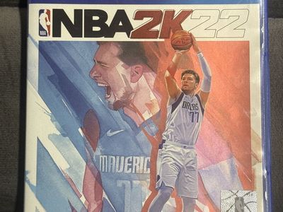 NBA 2K22 PS4 Basketball Video Game - Luka Doncic Edition, Great Condition