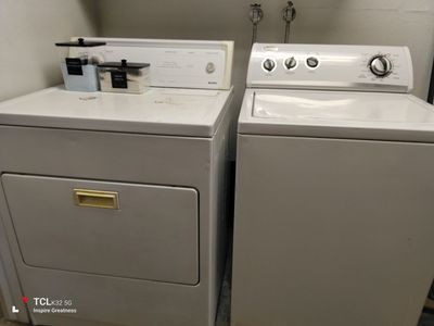 WASHER AND DRYER