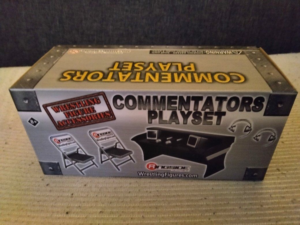 Commentators Playset Ringside Collectables