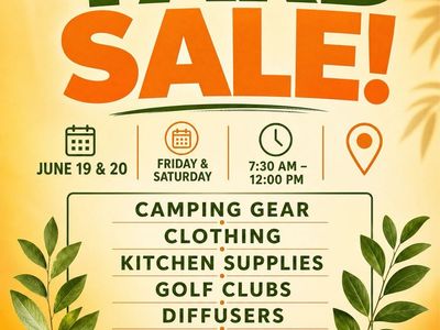 Yard Sale!