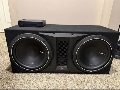Rockford Fosgate Sub And Amp
