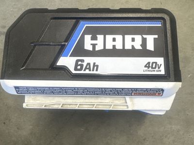 Hart 40V 6Ah Lithium-Ion Battery and Charger HLBP04VNM