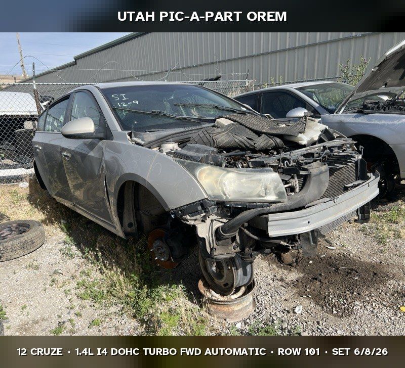 2012 Chevrolet Cruze Parts - UTPAP Orem
