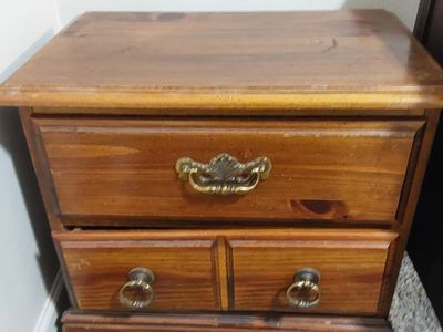 Solid Wood Nightstand