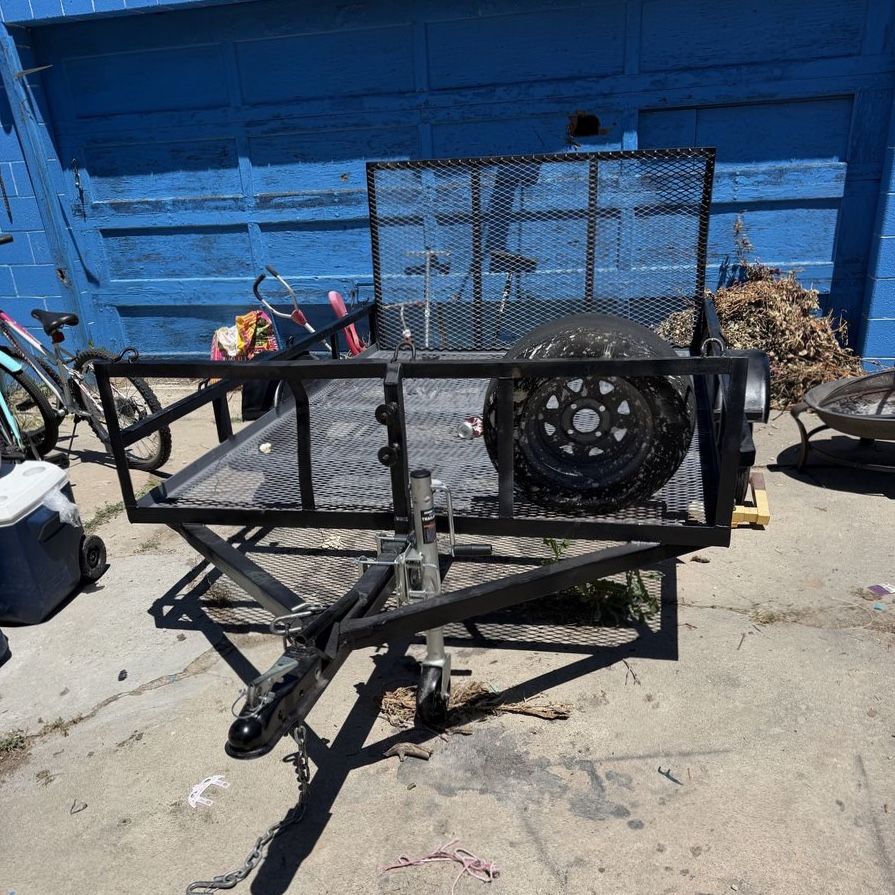 5x8 trailer with ramp