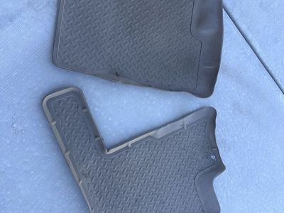 4 piece Husky Liners Tan All-Weather Rubber Floor Mats Set