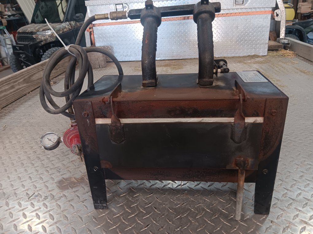 NC Tool Company Model DBD-3 Propane Forge with Stand