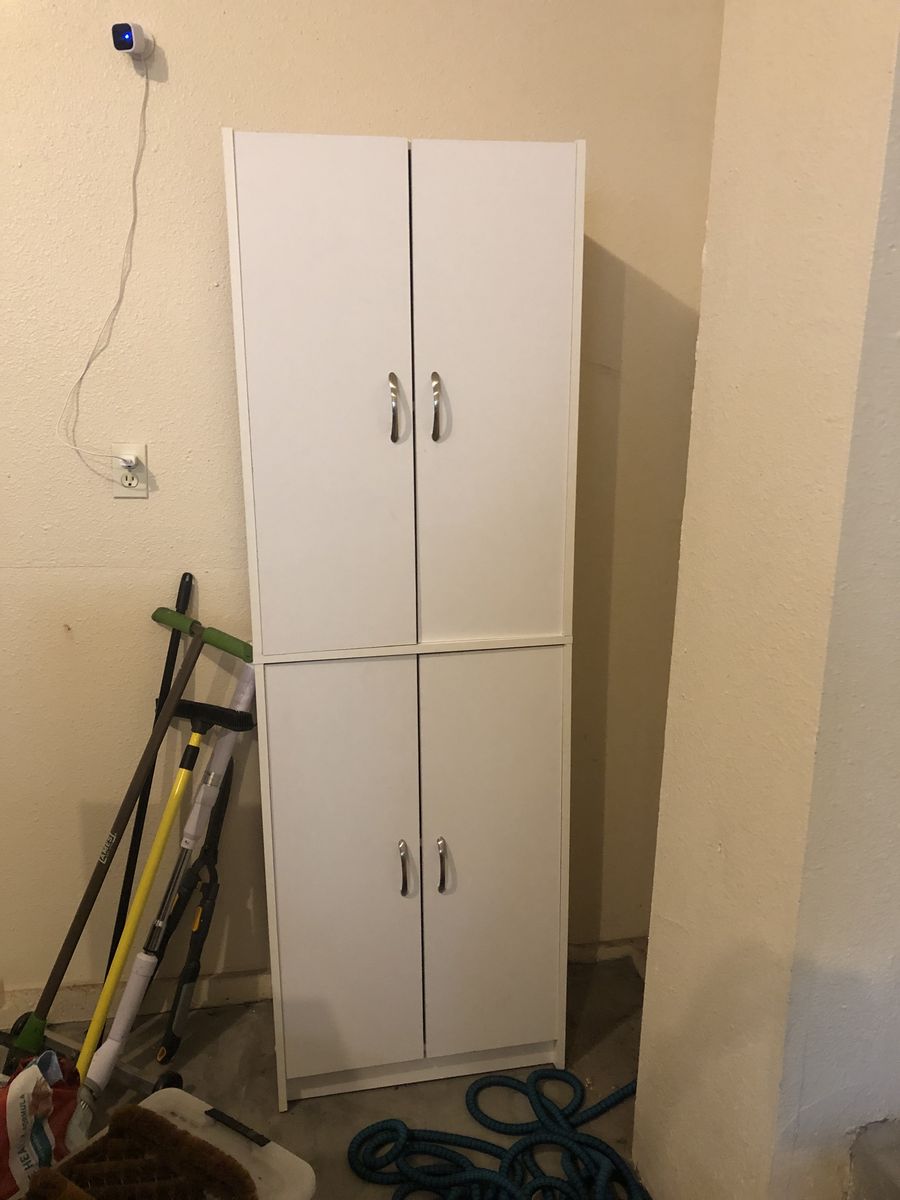FREE White Storage Cabinet