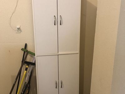 FREE White Storage Cabinet
