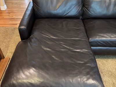 Leather Sectional Couch