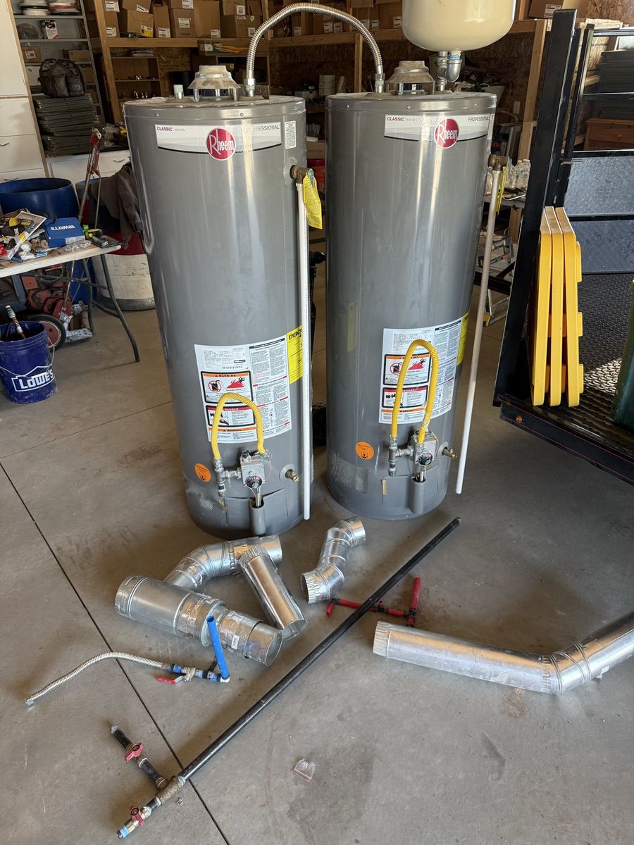Rheem 50 gallon hot water heaters