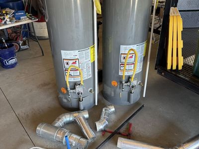 Rheem 50 gallon hot water heaters