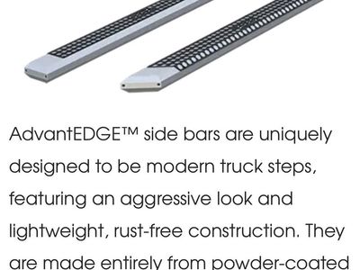 Aries AdvantEdge Aluminum Running Boards (75”)