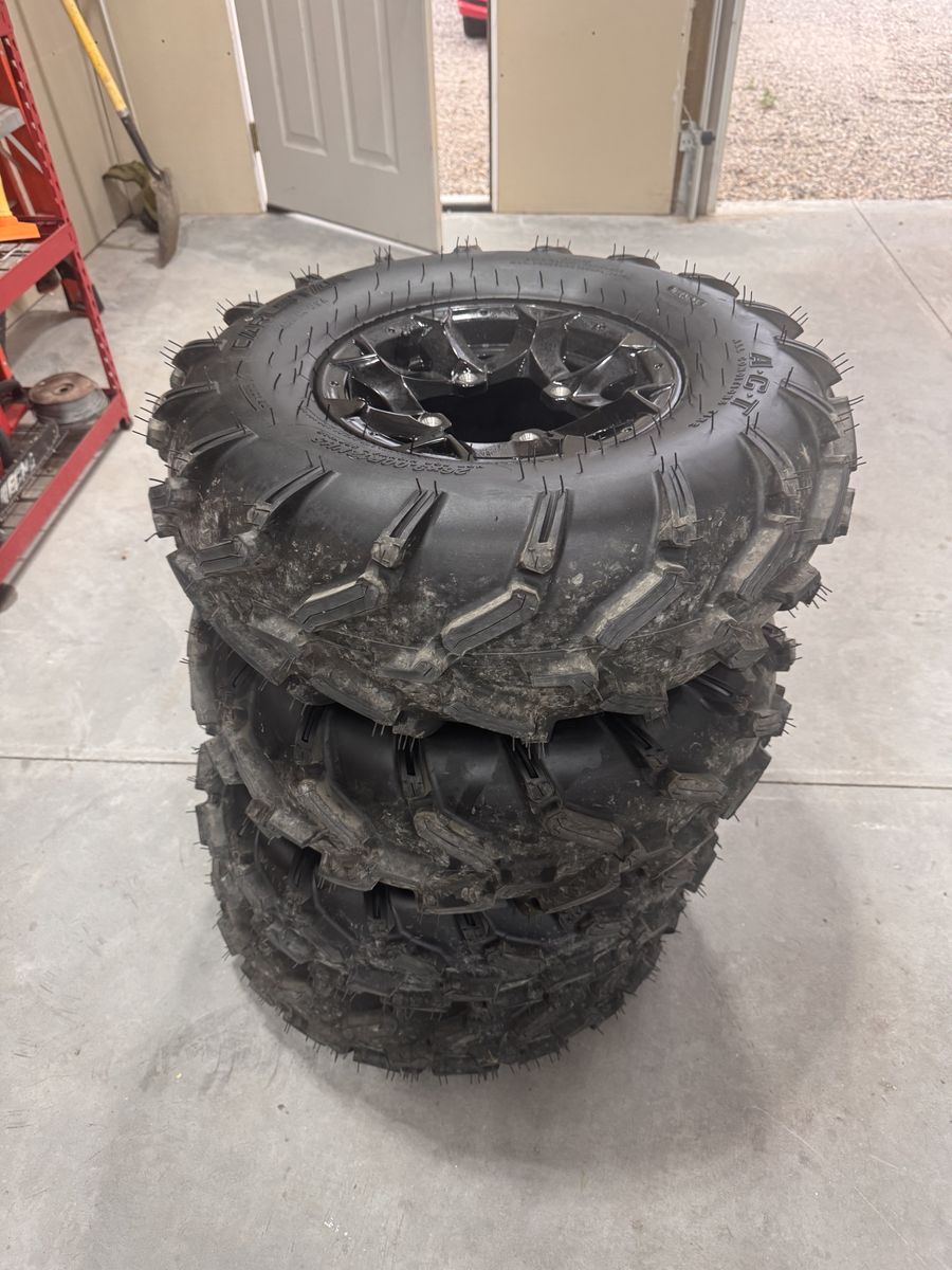 Can am trail take off wheels and tires