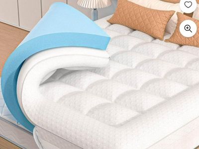 Queen 3" Memory Foam Grey Brand New