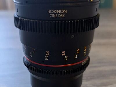Rokinon 50mm T1.5 Cine DSX High-Speed Lens - Sony