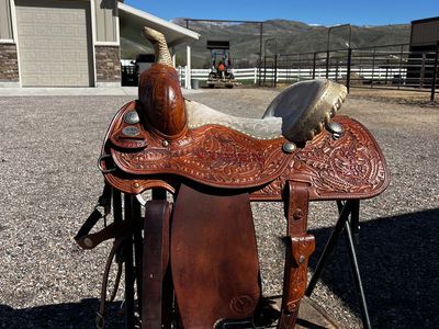 Sharon Camarillo Barrel Saddle
