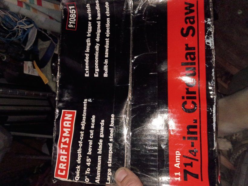 Craftsman 7 1/4 in circular saw