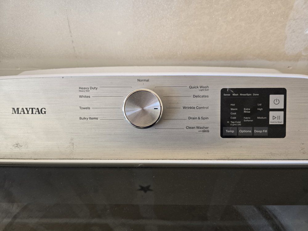 Maytag washing machine