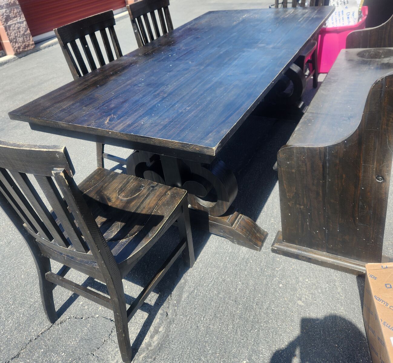 Wood Dinning Table