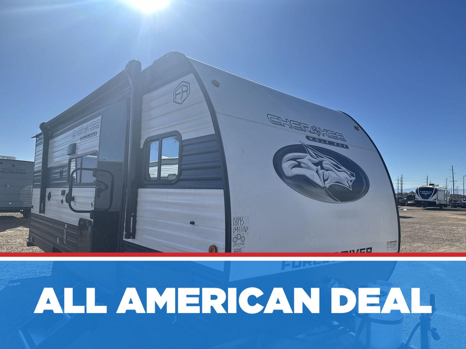 2026 Forest River RV Cherokee Wolf Pup 18PB