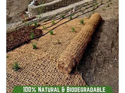Biodegradable coir mat