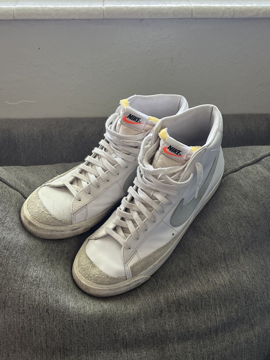 Nike Blazer Mid 77 White Celestine Blue Men's Size 11