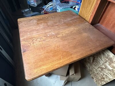 Antique Oak Expanding Table