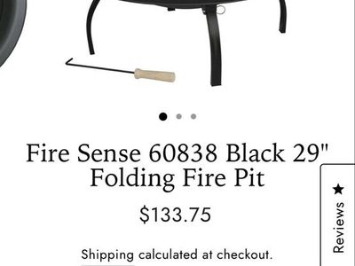 Fire sense fire pit