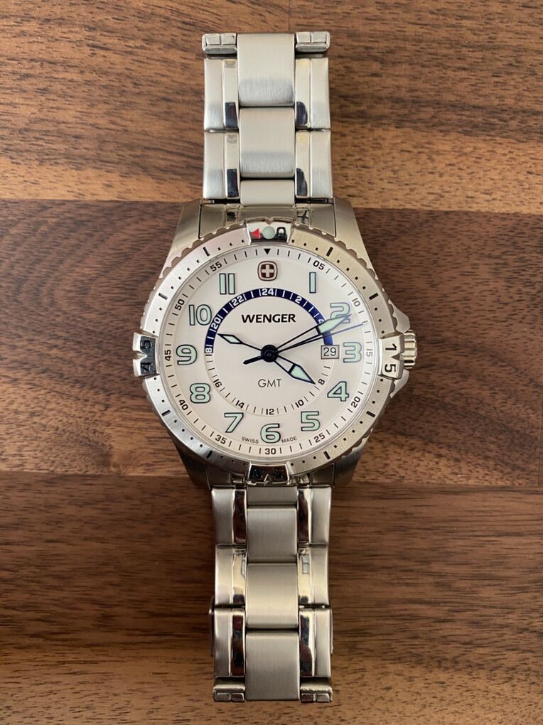 Wenger Swiss Military GMT Quartz Watch