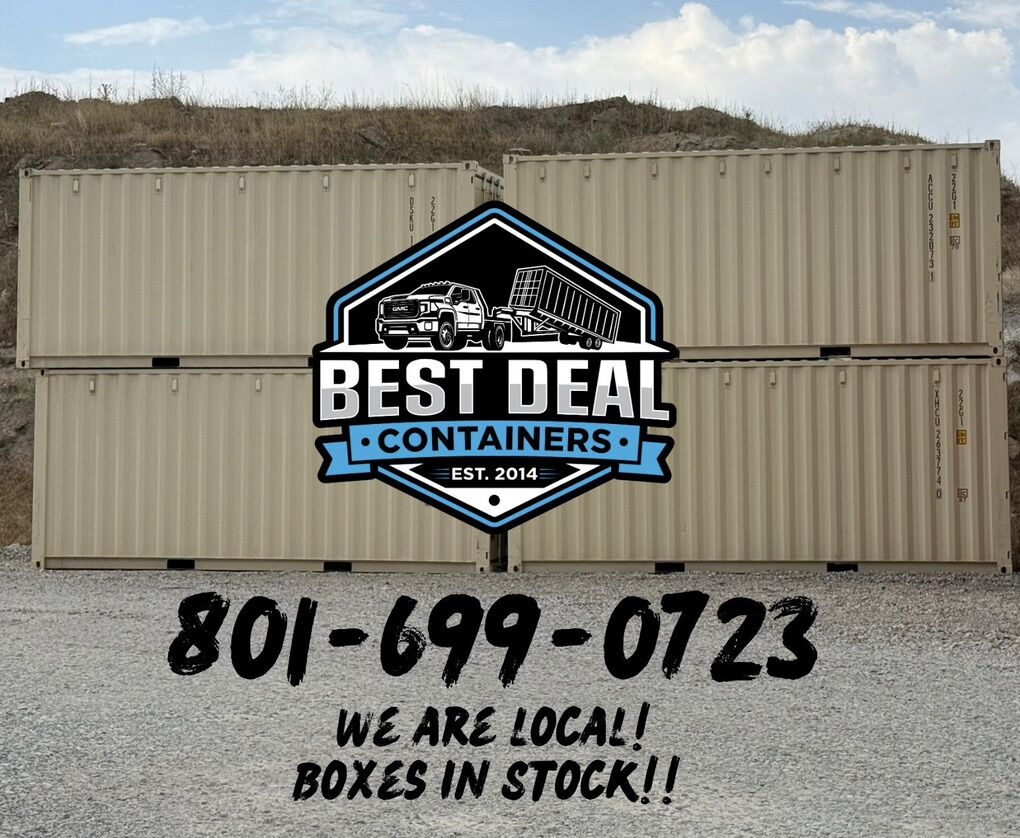 20' ONE Trip SHIPPING CONTAINERS