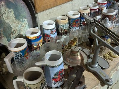 13 Budweiser Stein's