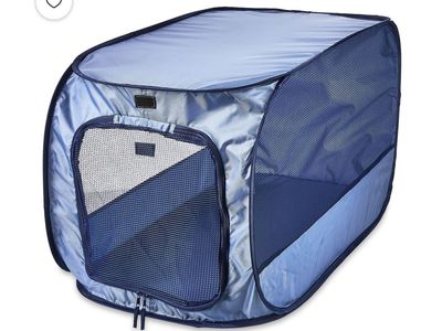 Vibrant life pop up dog kennel