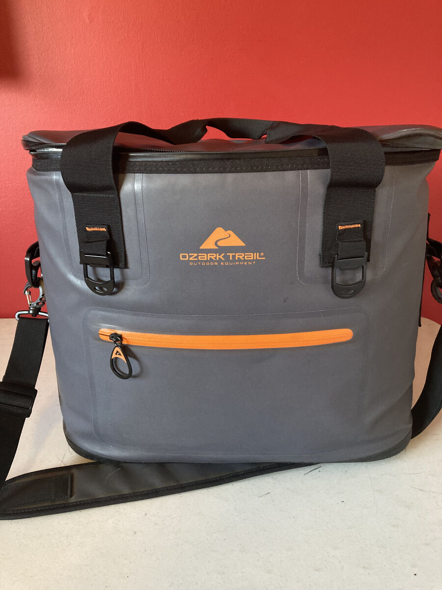 OZARK TRAIL TRAIL PREMIUM JUMBO 36 CAN TOTE COOLER (GRAY)