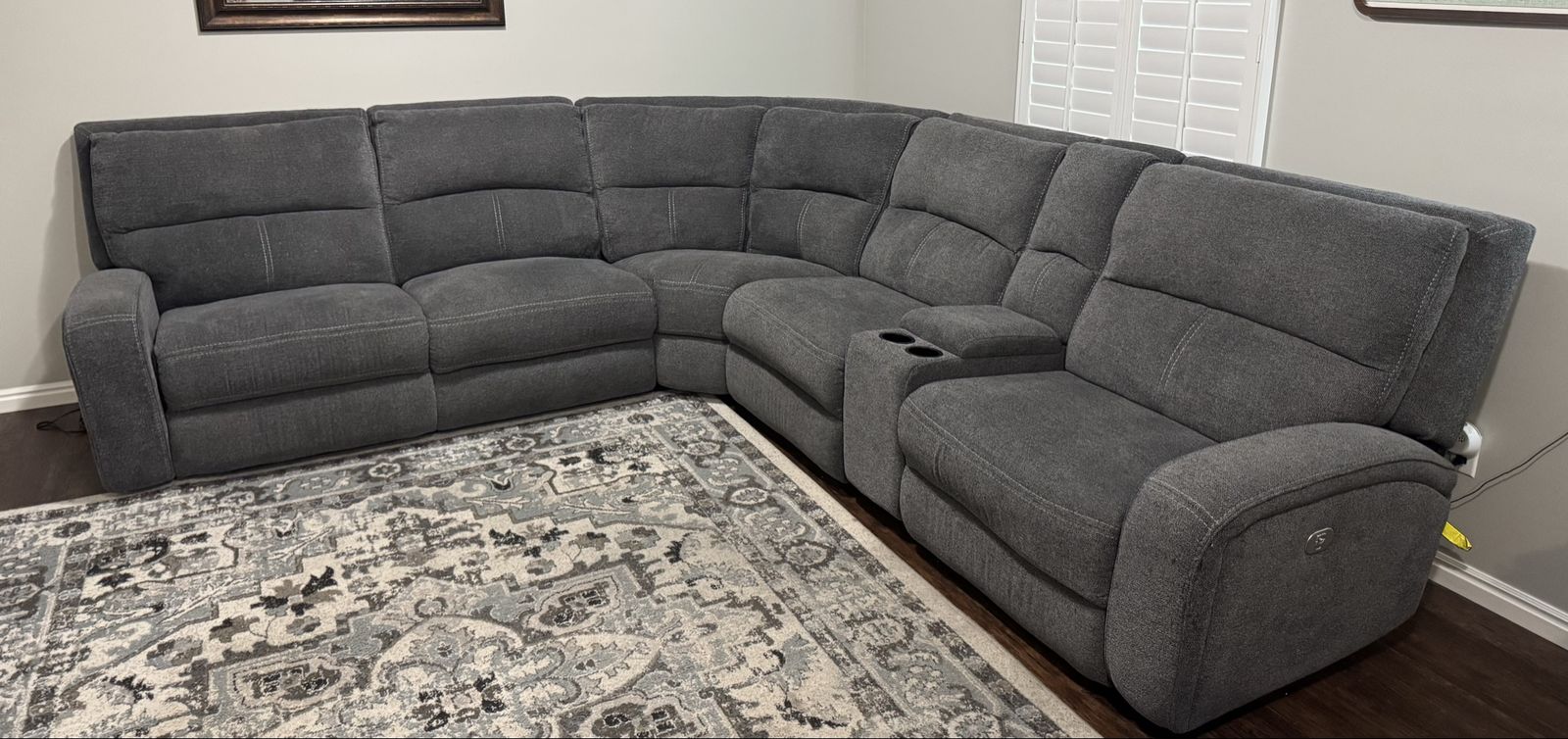 Powered Reclining Sectional Sofa