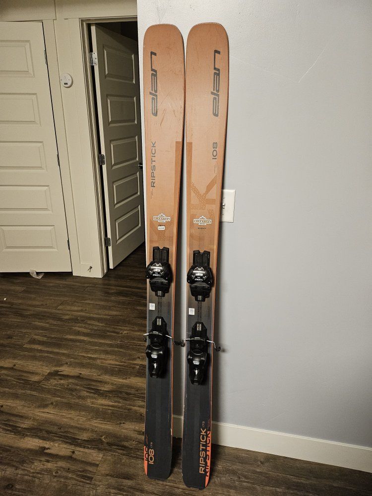 Elan Ripstick 108 Downhill Skis 175cm with  Tyrolia AttackLyt11 Bindings
