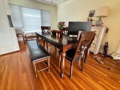 Solid Wood Dining Table Set – Farmhouse Style (Table, Chairs & Bench)