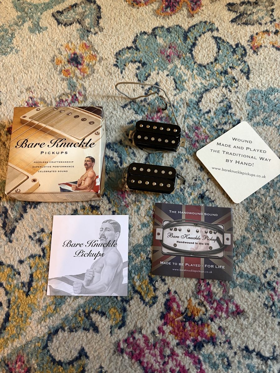 Bare Knuckle Riff Raff handwound pickups