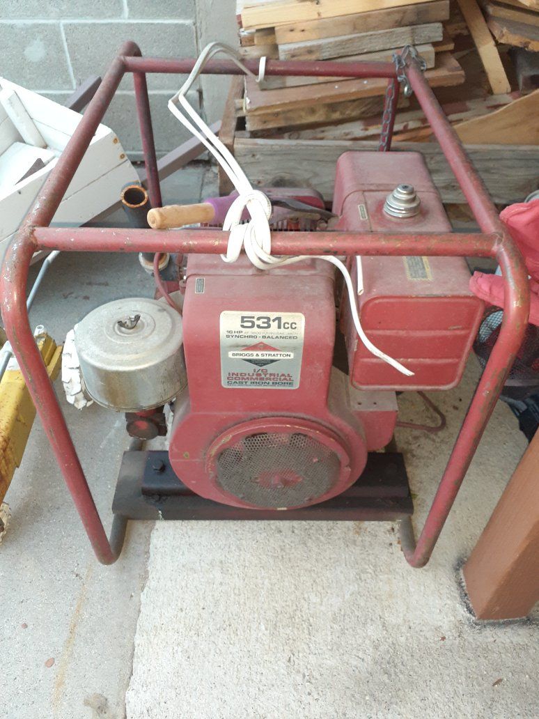 7000 watt Dayton generator 