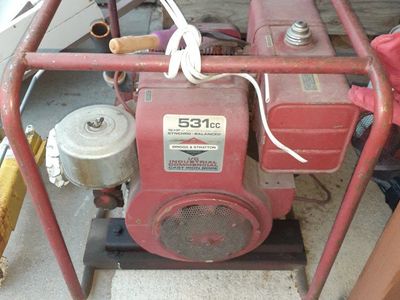 7000 watt Dayton generator