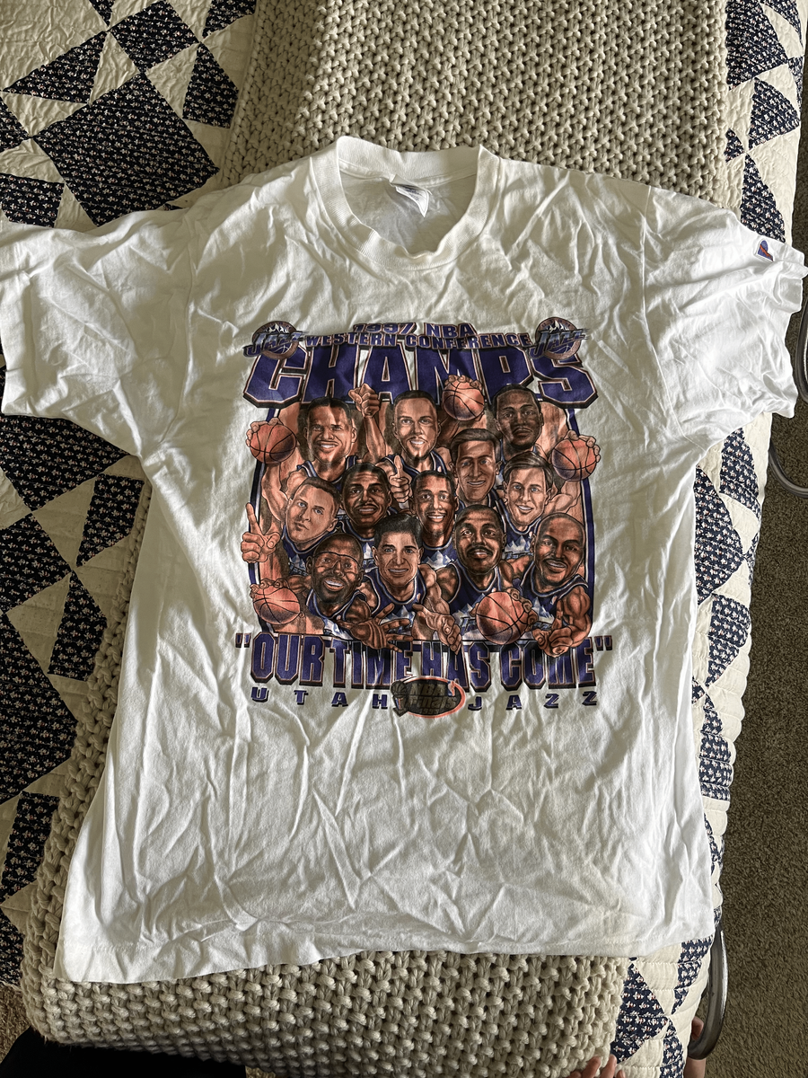 Utah Jazz 1997 Western Conference Champs t-shirt