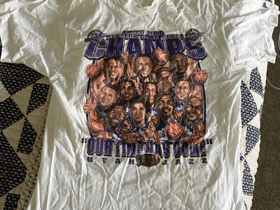 Utah Jazz 1997 Western Conference Champs t-shirt