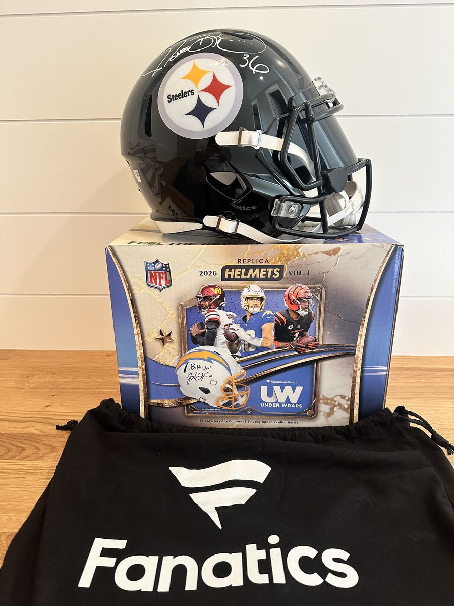 Jerome Bettis Signed Pittsburgh Steelers Full Size Speed Replica Helmet – Fanatics Certified
