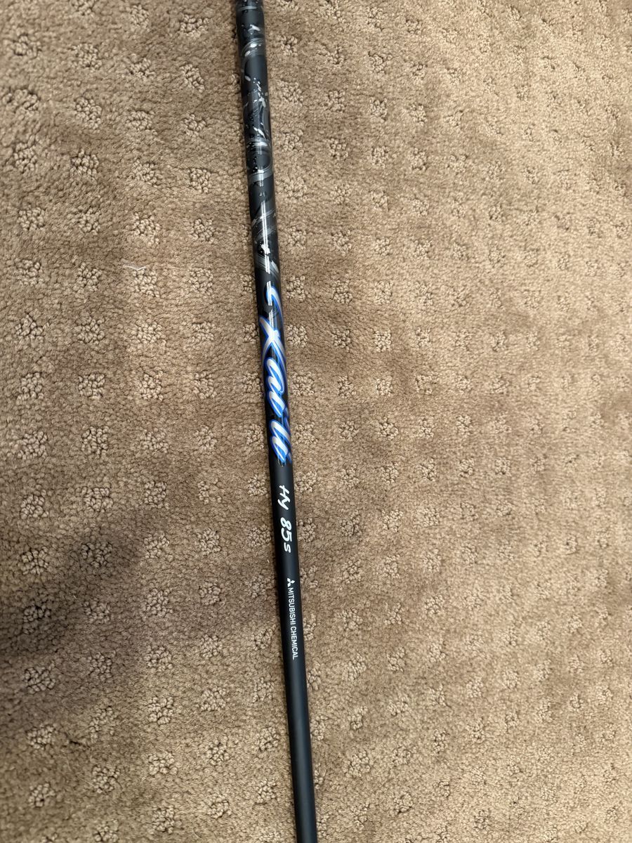 Mitsubishi Chemical Kai'li blue dark wave HY 85S Hybrid Golf Shaft - Stiff Flex TaylorMade Adapter